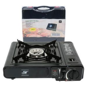 PORTABLE SNGL BURNER GAS STOVE