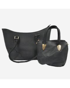 12783 LADIES HANDBAG WITH THROAT BAG