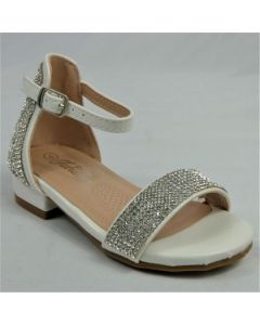 16224-LITTLE GIRLS SANDALS WITH STUDDED STRAP