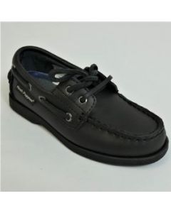 17638 - BOYS HUSH PUPPY SCHOOL SHOE  DECK