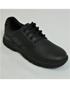 17687 - BOYS HUSH PUPPY LEATHER SCHOOL SHOE CHAD