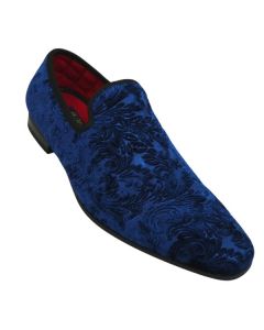 18010 MEN'S VELVETEEN SMOKER STYLE LOAFER