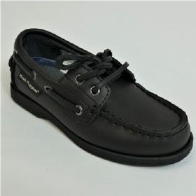 17638 BOYS HUSH PUPPY SCHOOL SHOE DECK