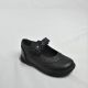 11022 GIRLS HEART TRIMMED SHOE WITH FLOWER STRAP