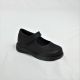 11023 GIRLS SCHOOL SHOE WITH SIDE STRAP