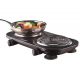 11444 - BRENTWOOD DOUBLE BURNER STOVE TOP
