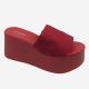 12280 - BAMBOO PLATFORM SLIP ON SANDAL