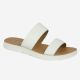 12367 CITY CLASSIFIED LOW WEDGE SANDAL WITH DOUDLE STRAP