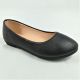 12684 GIRLS LEATHER SLIP ON FLATS