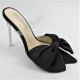 13362 LADIES SATIN STICKY MOUTH SLING BACK PUMPS