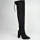 13408 ANNE MICHELLE   BELLFLOWER-71 WOMENS THIGH HIGH SUEDE BOOT