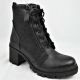 13443 DELICIOUS  INDIANA WOMENS LACE UP COMBAT BOOT