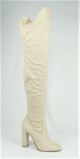 13447 DELICIOUS KENNICE WOMENS KNEE HIGH SYNTHETIC UPPER HEEL BOOT