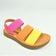 14441 GIRLS CASUAL 3 BAND SANDAL