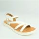 14447 WOMENS CASUAL SANDAL W/ BUCKLE