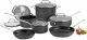 14574 - CUISINART 11 PIECE NON-STICK COOKWEAR SET