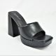 15618 - WOMENS BAMBOO DRESS CASUAL SLIDE