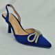 15790 LADIES SUEDE SLING BACK PUMP