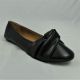 16155-FLAT PUSH ON WITH KNOT BOW AT THE TOE