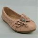 16223-LITTLE GIRLS FLATS WITH BUTTERFLY BROOCH