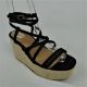 17083 - BAMBOO WOMENS CASUAL STRAPPY WEDGE