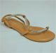 17099 - BAMBOO WOMENS CASUAL SANDAL W/RHINESTONE STRAP