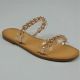 17199 - WOMENS CASUAL SANDAL WITH CHAIN ACCENTS