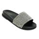 19219 WOMEN'S SLIDE WITH RHINESTONE DETAIL