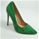 8857 LADIES SUEDE PUMP WITH STICKY MOUTH